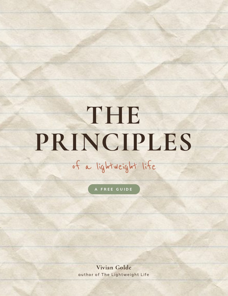 Cover of The Principles guide